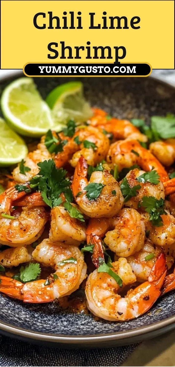 Chili Lime Shrimp: Your 10-Minute Flavor-Packed Weeknight Meal